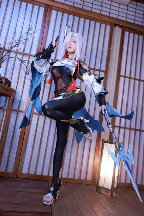 cosplaytele|Aqua 水淼 – Shenhe .